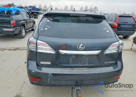 2011 Lexus Rx 350 Base z USA, uszkodzony, nr VIN 2T2BK1BA4BC085198